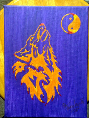 Howling Wolf - € 30,--