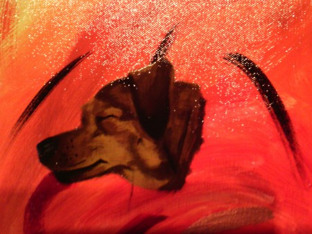 Detail aus Triptychon - unverkäuflich